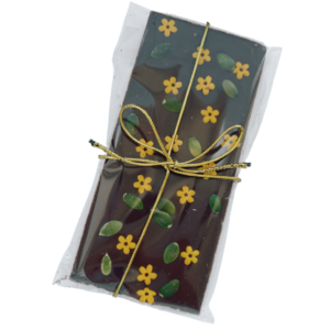 Czekolada artystyczna 56% ręcznie robiona deserowa z Wielkanocnymi dekoracjami 90g